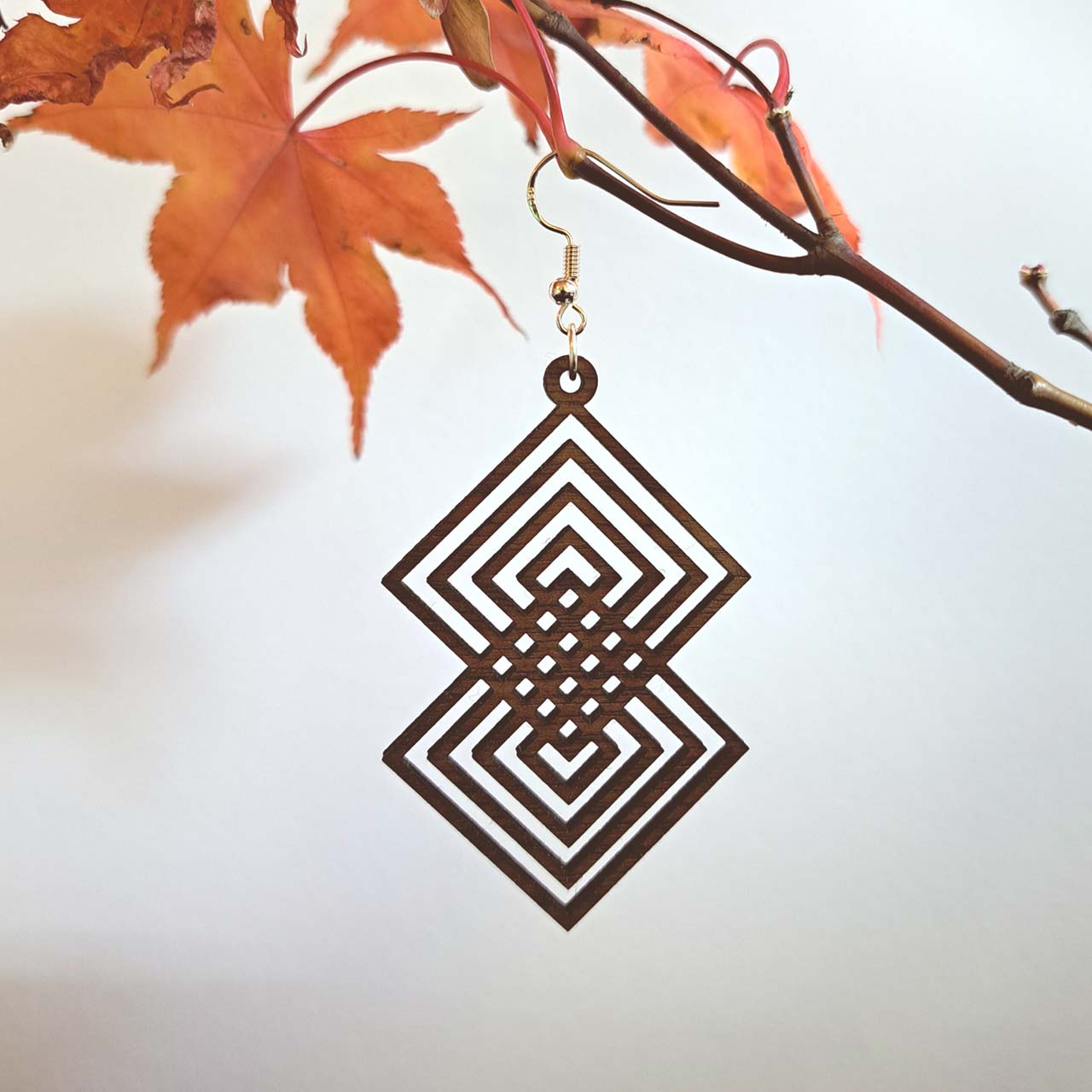 Ohrringe - Rauten