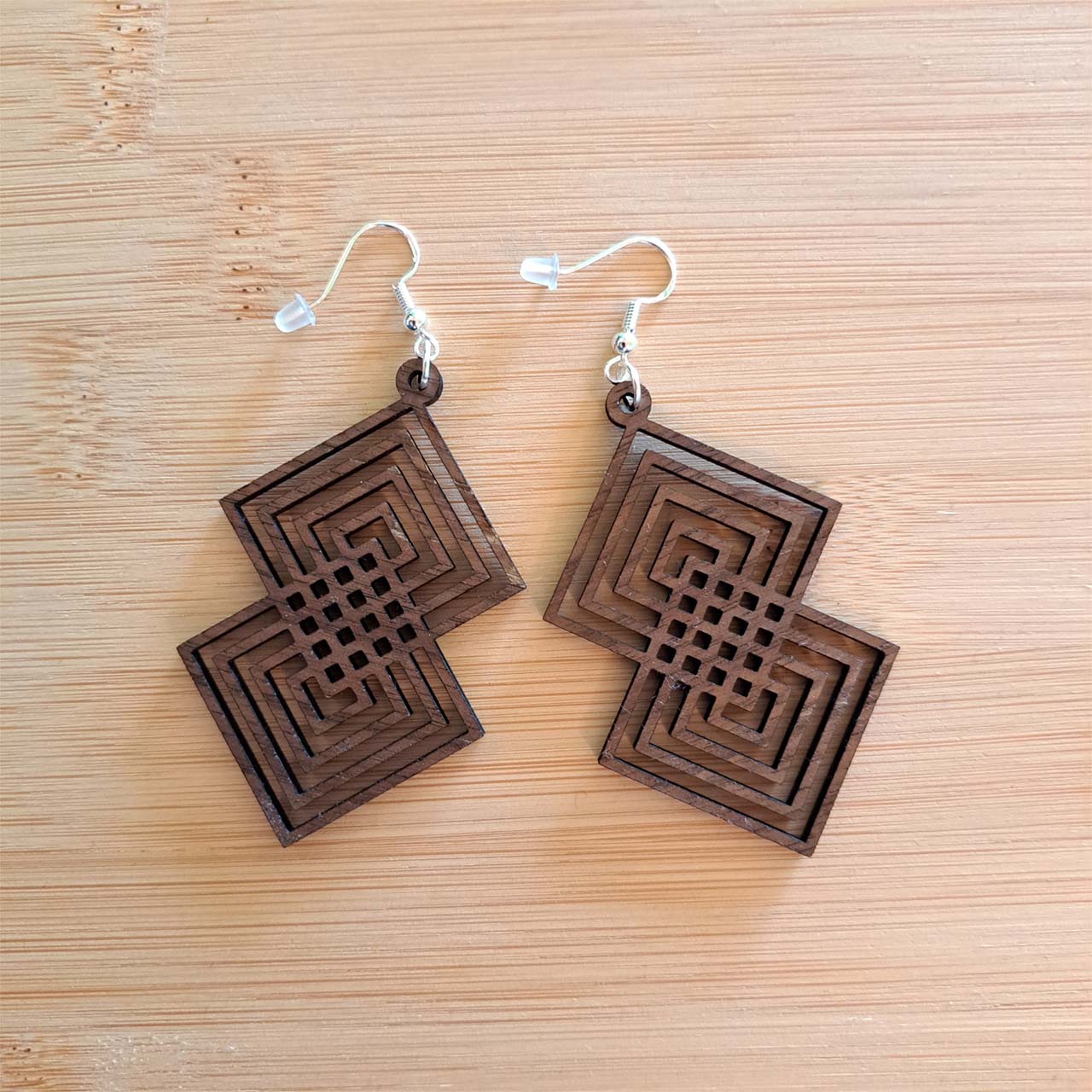 Ohrringe - Rauten Thumbnail