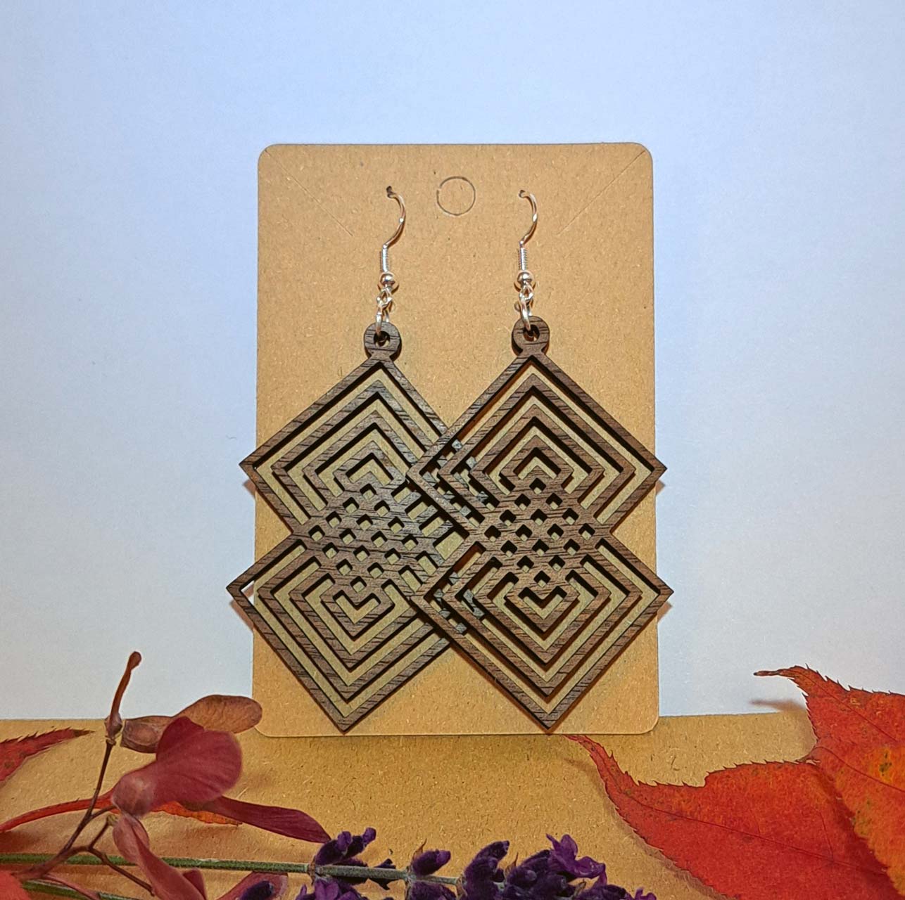 Ohrringe - Rauten Thumbnail